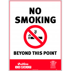 No Smoking Beyond This Point