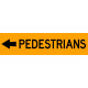 1200x300mm Pedestrians (Arrow Left)